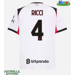 AC Milan Samuele Ricci #4 Bortatröja 2025-26 Kortärmad